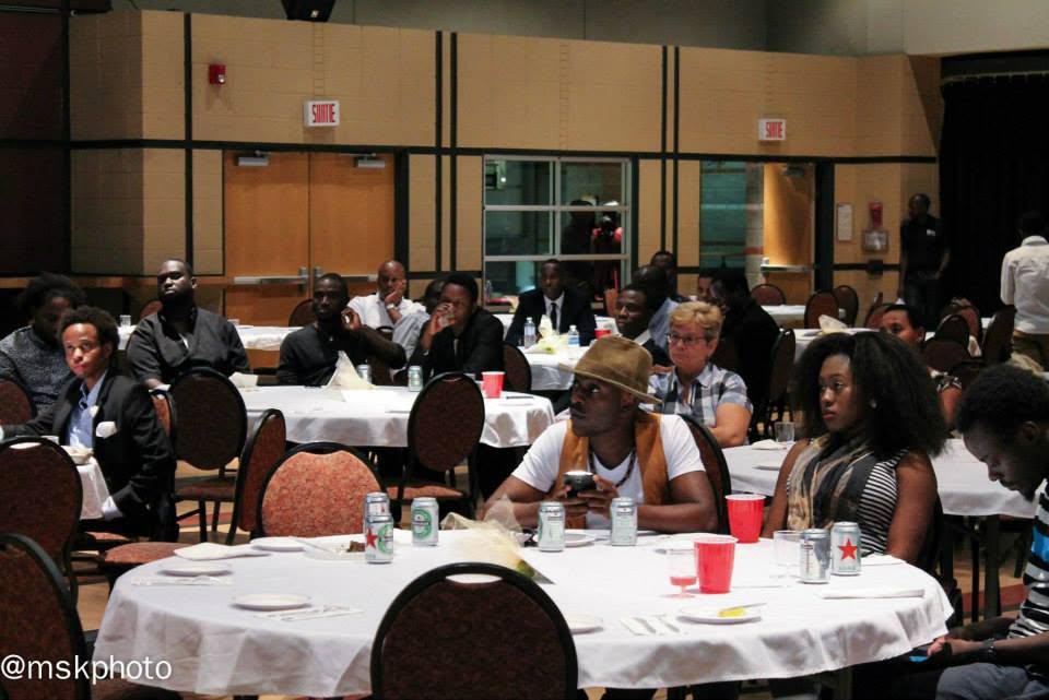 Canadian community youth collaborating in a skills workshop
